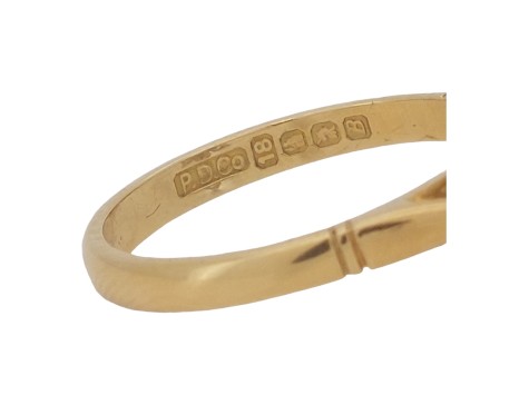 Topaz & Diamond 18ct Yellow Gold Cluster Ring  1.00ct Irish Made