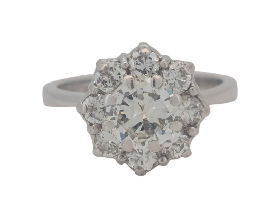 Wild Flower large diamond cluster ring, Diamond | Graff